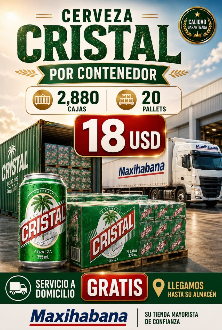 Banner cerveza cristal